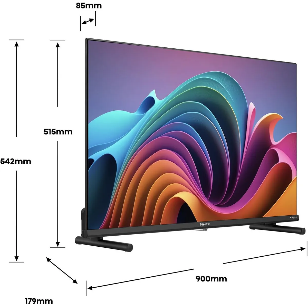 Телевізор Hisense 40A5NQ - мініатюра 6