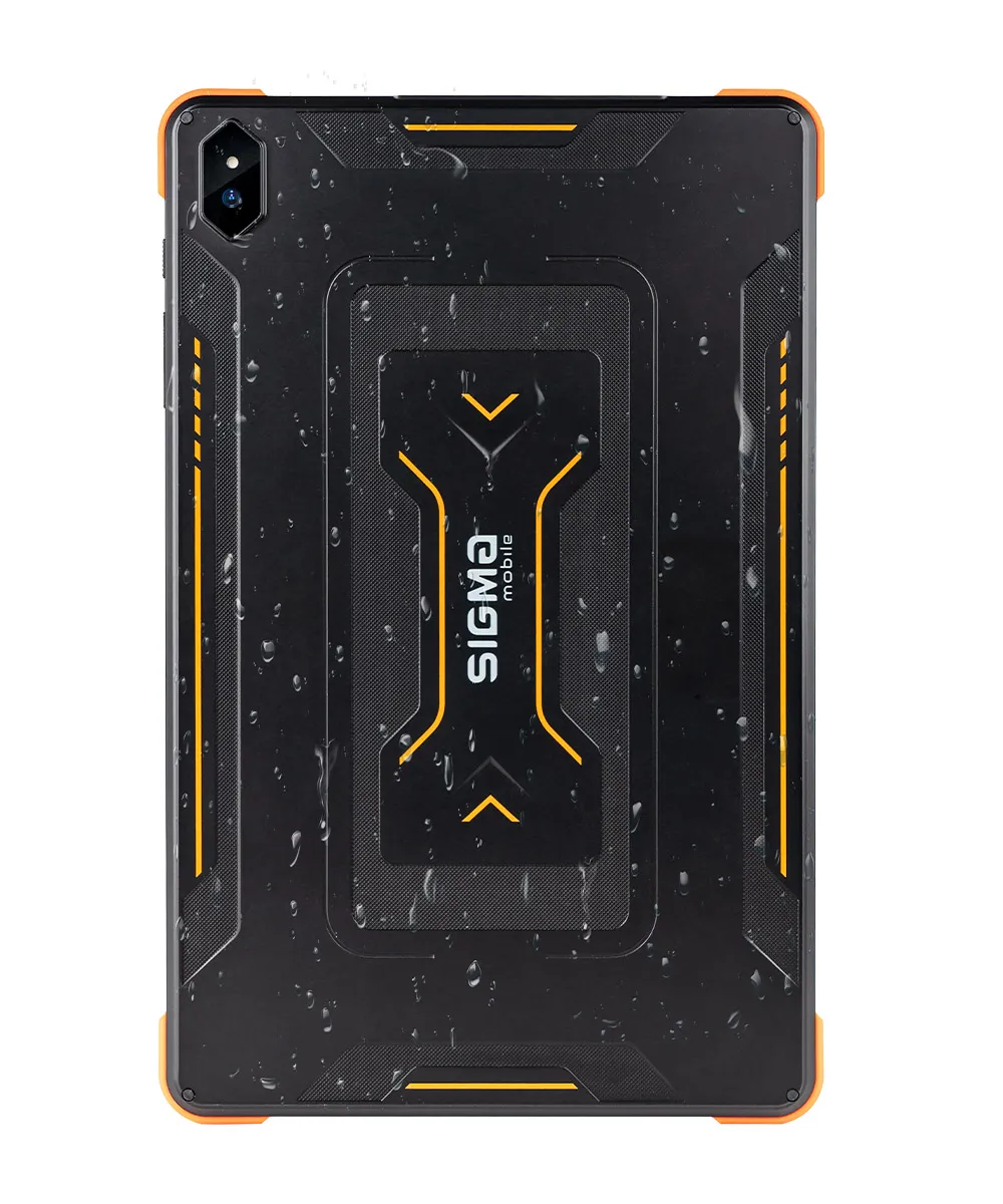 Планшет Sigma mobile Tab A1033 X-treme Black/Orange - мініатюра 2