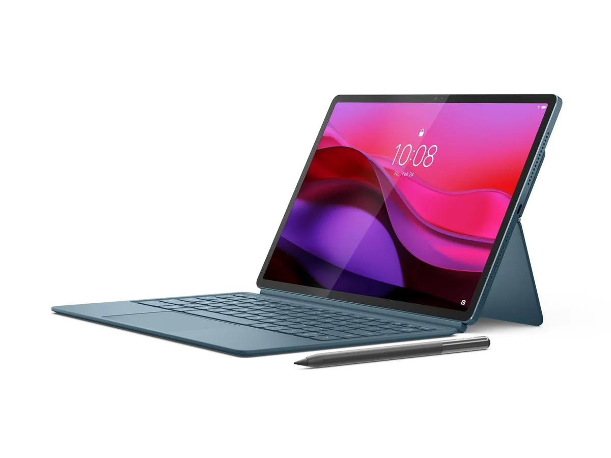Планшет Lenovo Yoga Tab Plus TB520FU 16/256GB Tidal Teal + Keyboard&Pen (ZAEG0008UA) - мініатюра 12