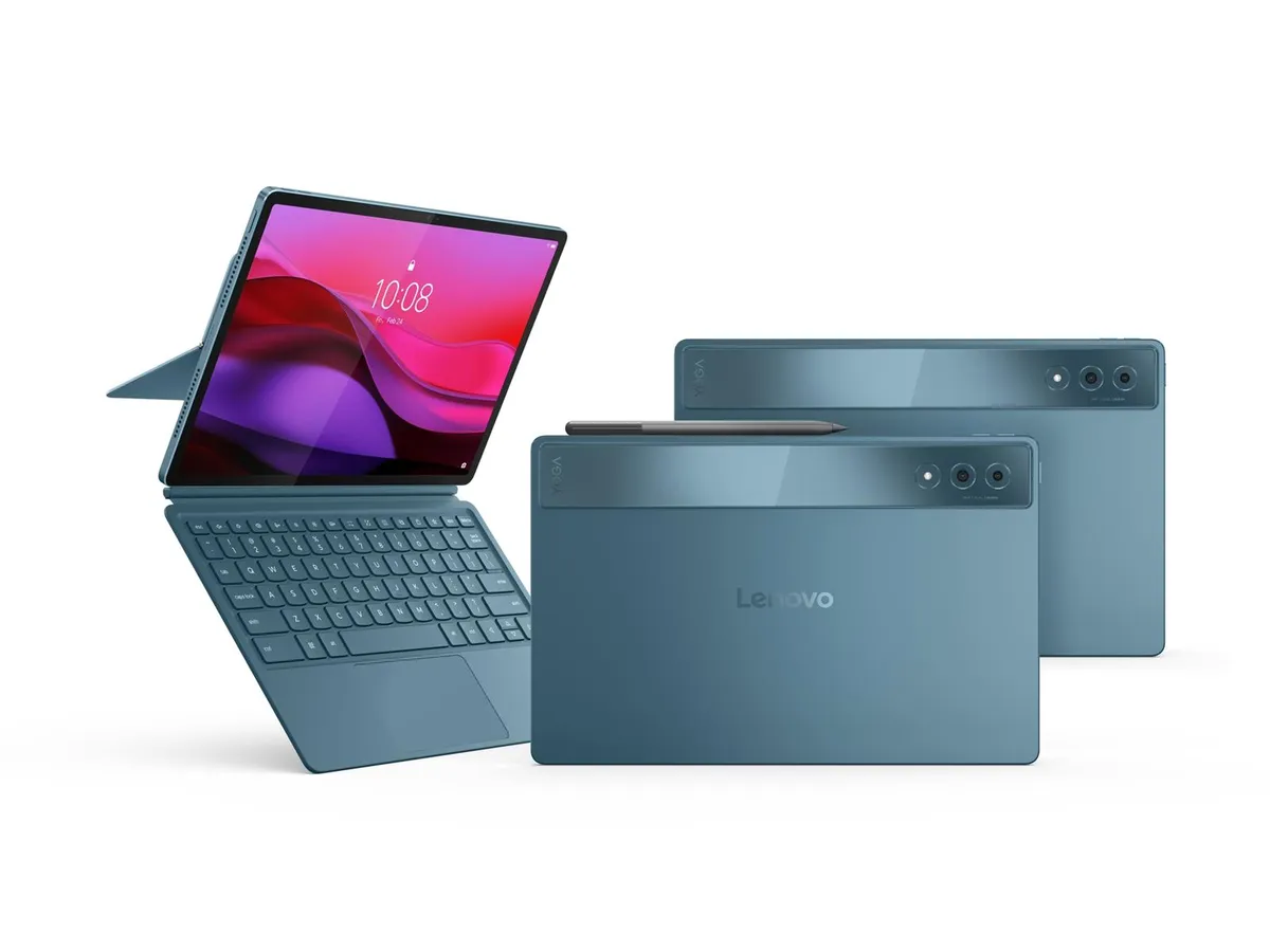 Планшет Lenovo Yoga Tab Plus TB520FU 16/256GB Tidal Teal + Keyboard&Pen (ZAEG0008UA) - мініатюра 18