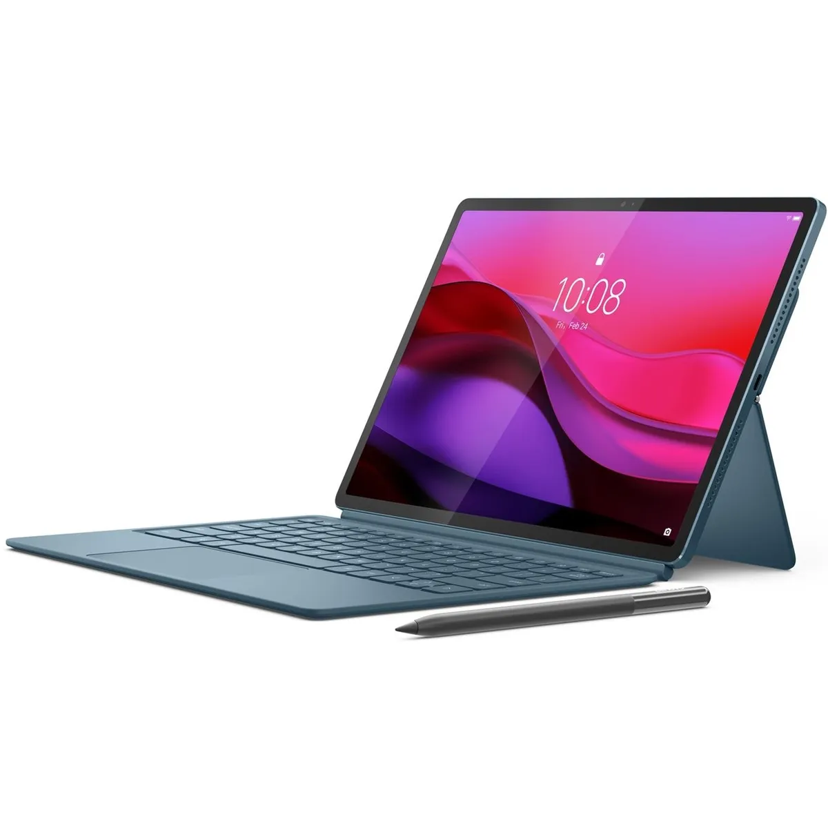 Планшет Lenovo Yoga Tab Plus TB520FU 16/256GB Tidal Teal + Keyboard&Pen (ZAEG0008UA) - мініатюра 19