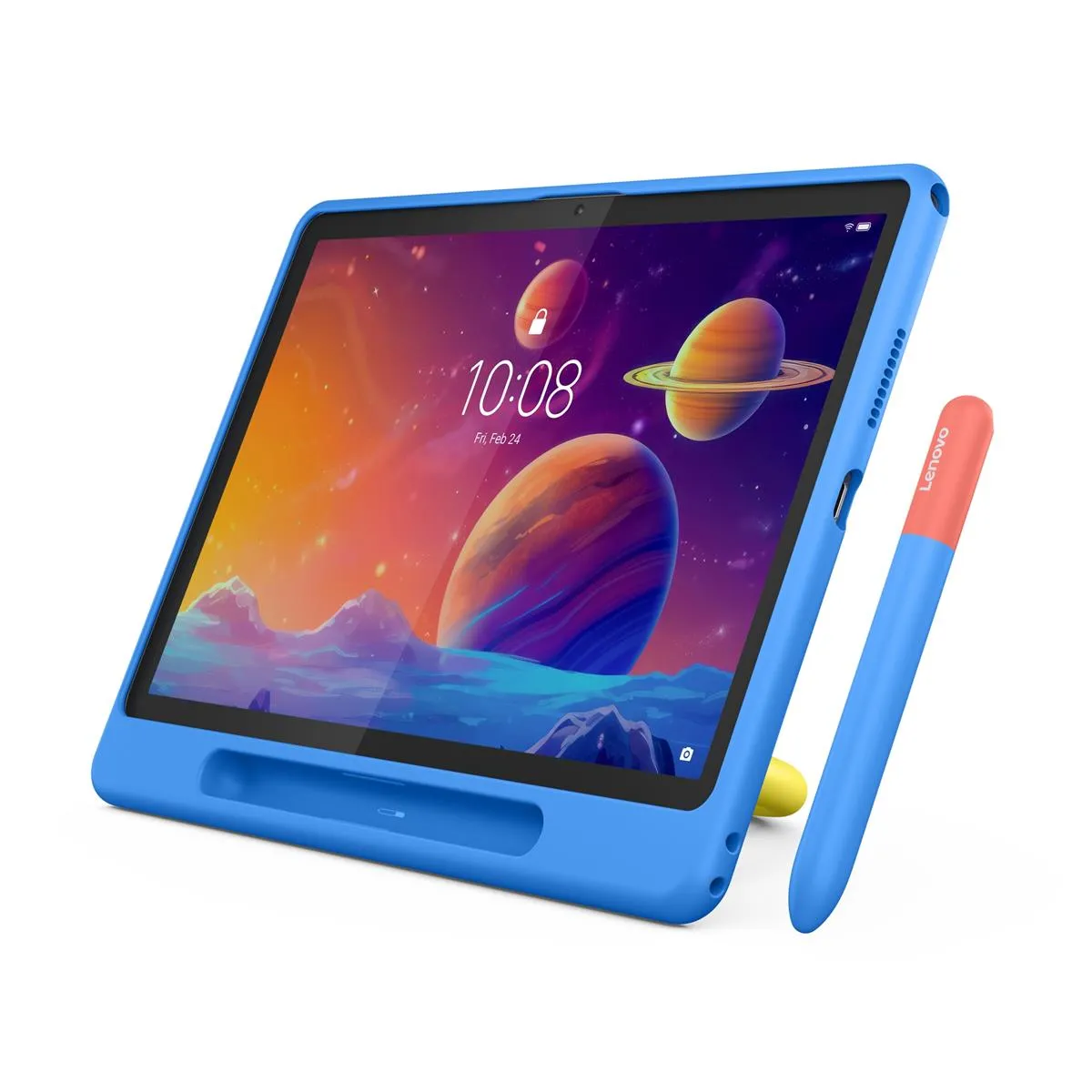 Планшет Lenovo Tab TB311FU 4/128GB Luna Grey + Kids Bumper&Pen (ZAEH0075UA) - мініатюра 3