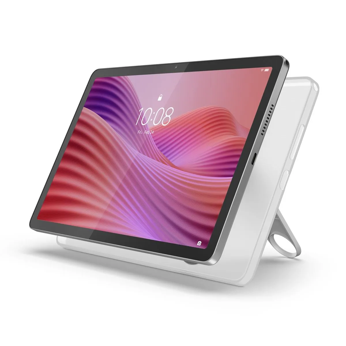 Планшет Lenovo Tab TB311XU 4/128GB 4G Luna Grey + Clear Case (ZAEJ0050UA) - мініатюра 11