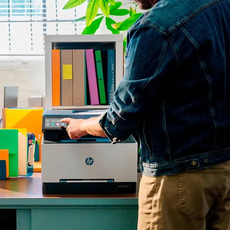 Багатофункціональний пристрій A4 кол. HP Color LaserJet Pro MFP 3303sdw з Wi-Fi (499M6A) - мініатюра 9