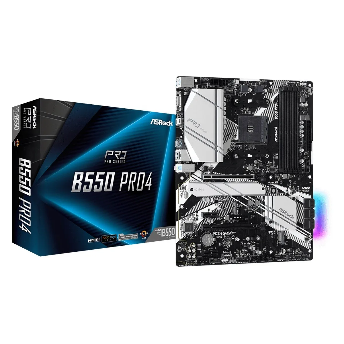 Материнська плата ASRock B550 Pro4 Socket AM4 - мініатюра 5