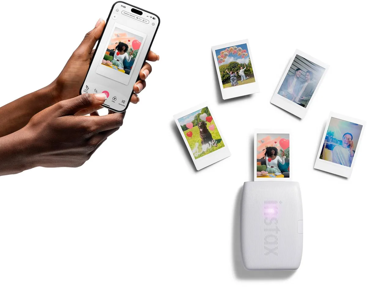 Принтер миттєвого друку Fujifilm Instax Mini Link3 C White EX D (16832077) - мініатюра 9