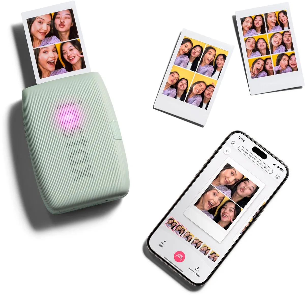 Принтер миттєвого друку Fujifilm Instax Mini Link3 S Green EX D (16832156) - мініатюра 5