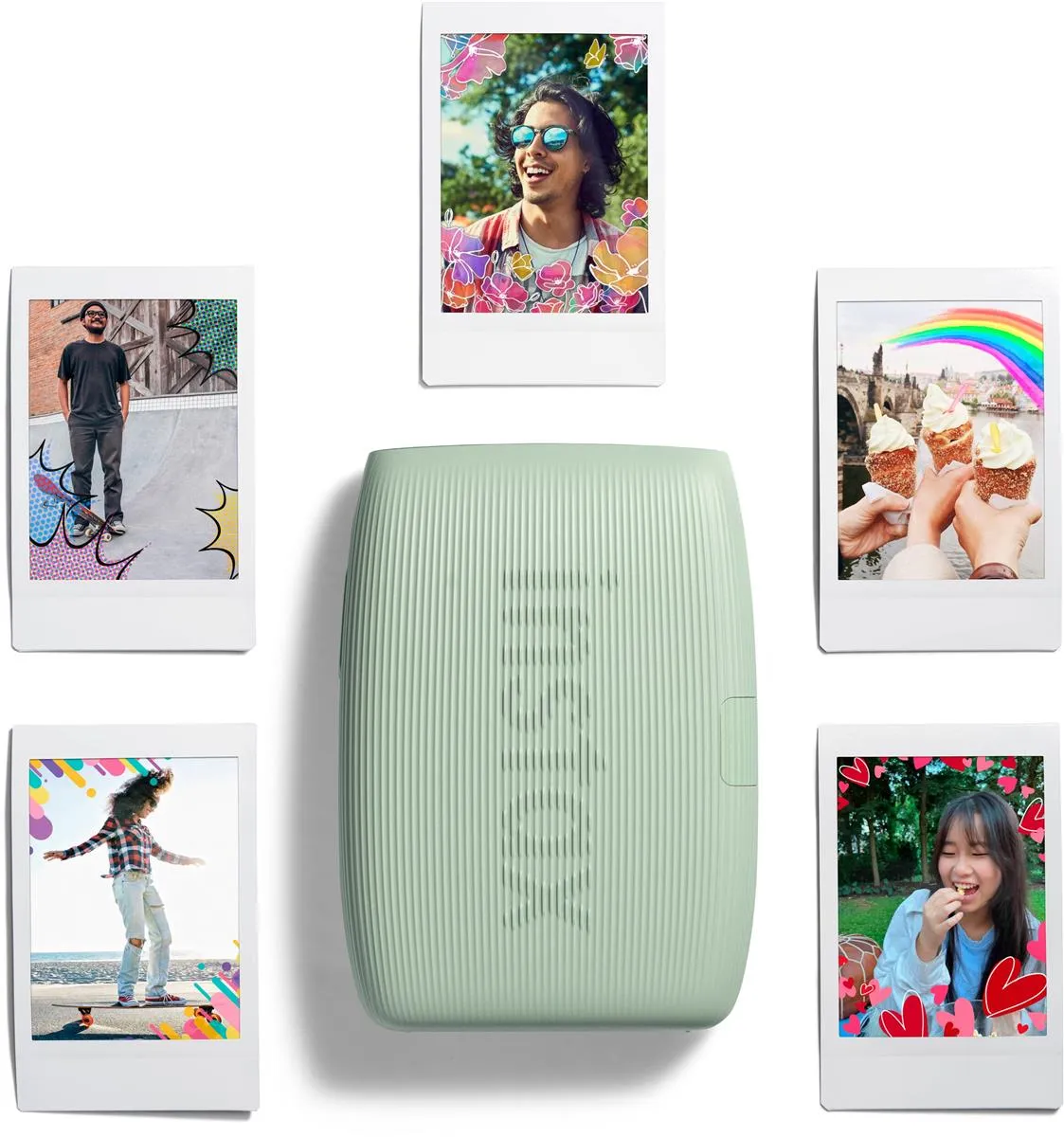Принтер миттєвого друку Fujifilm Instax Mini Link3 S Green EX D (16832156) - мініатюра 7