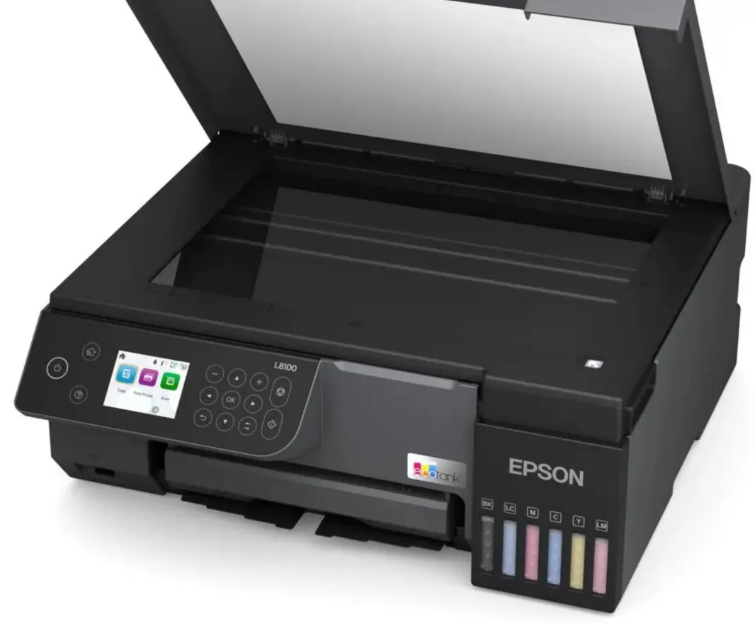 Багатофункціональний пристрій А4 кол. Epson EcoTank L8100 Wi-Fi (C11CK94401) - мініатюра 4