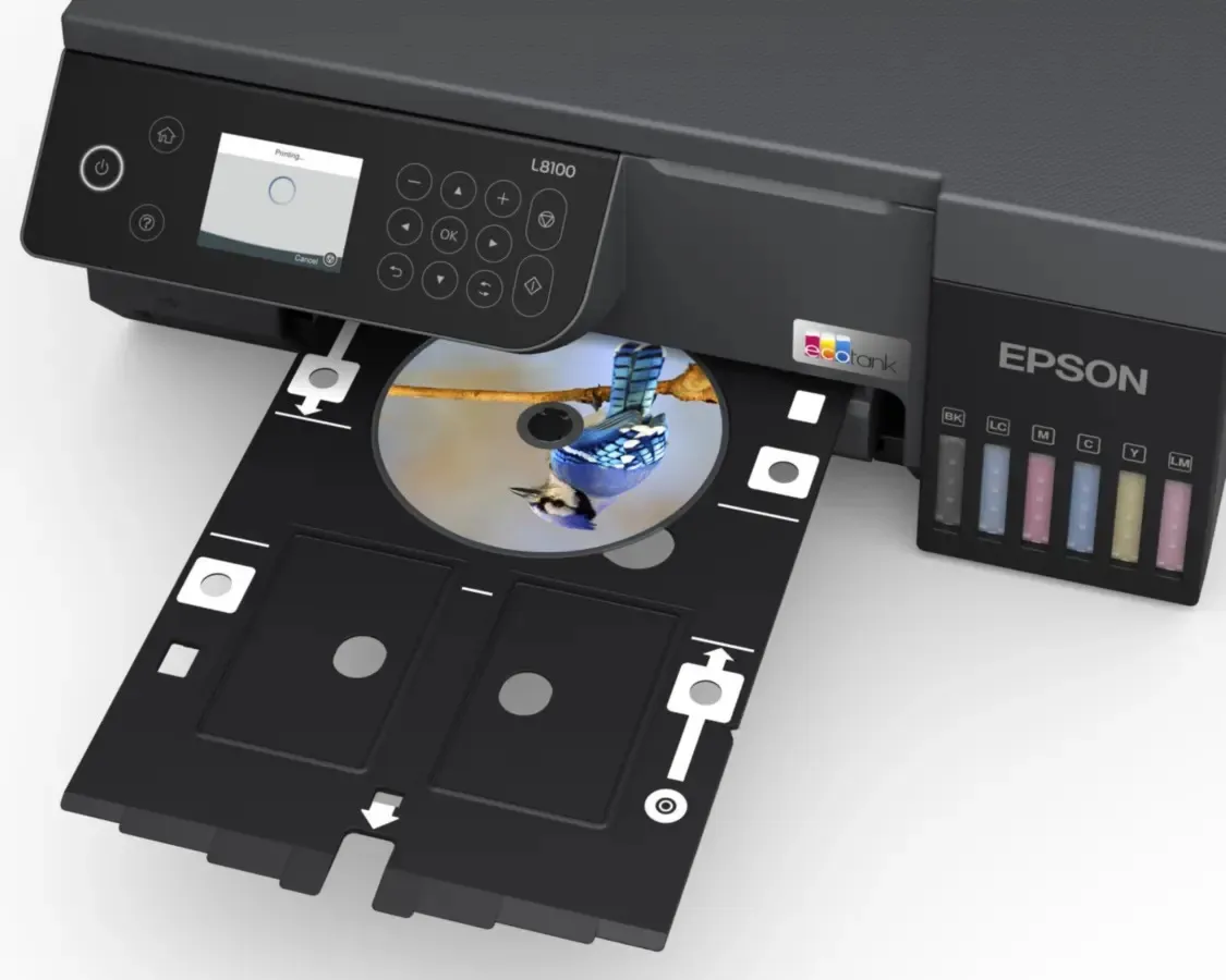 Багатофункціональний пристрій А4 кол. Epson EcoTank L8100 Wi-Fi (C11CK94401) - мініатюра 5