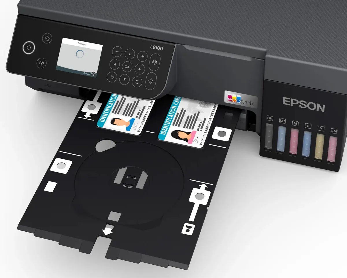 Багатофункціональний пристрій А4 кол. Epson EcoTank L8100 Wi-Fi (C11CK94401) - мініатюра 6
