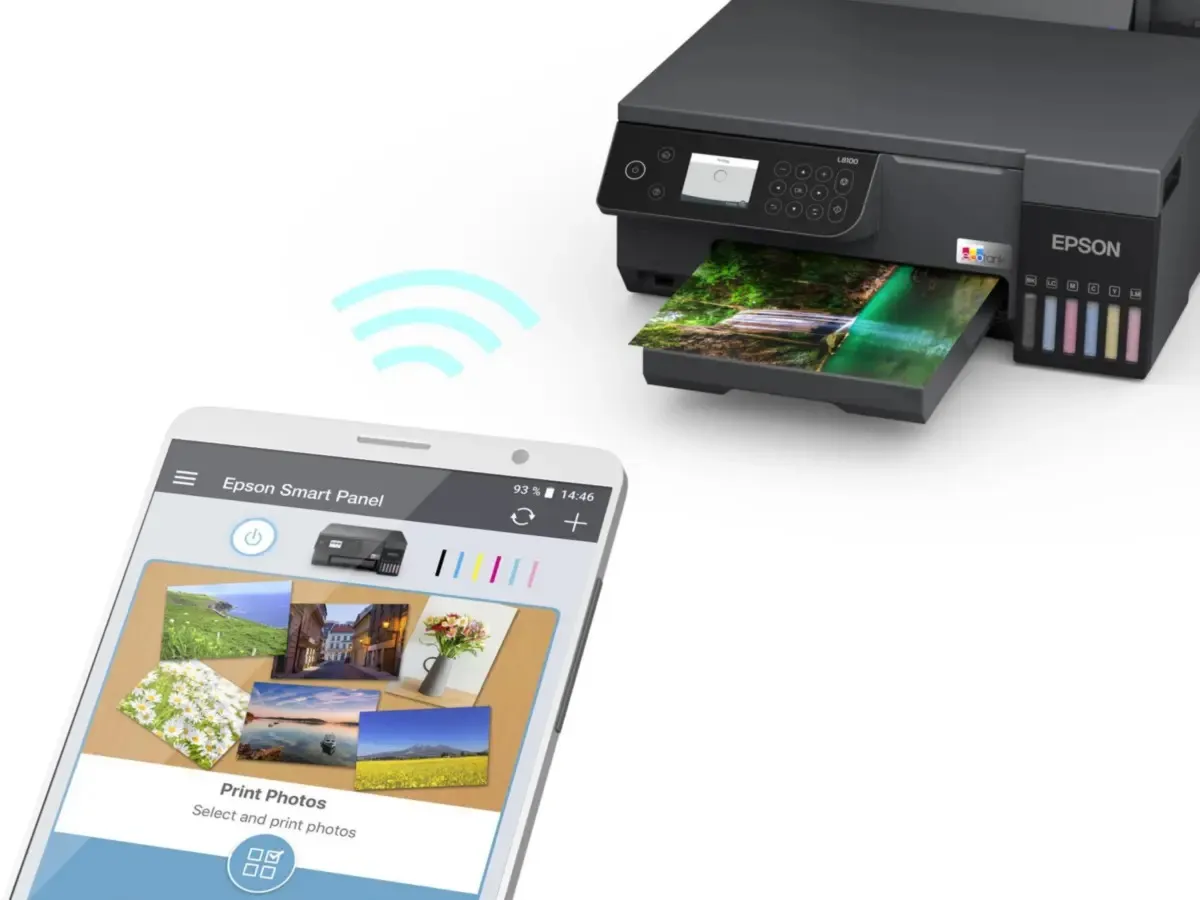 Багатофункціональний пристрій А4 кол. Epson EcoTank L8100 Wi-Fi (C11CK94401) - мініатюра 9
