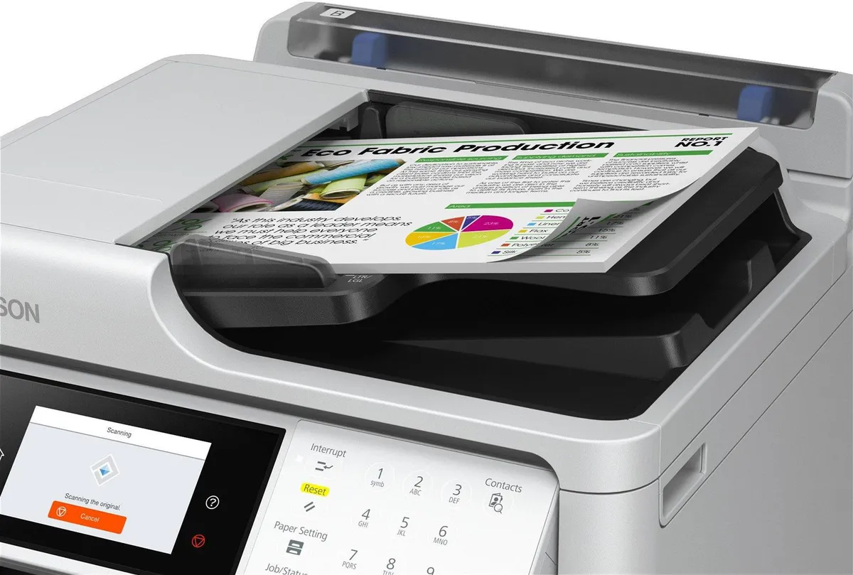 БФП А4 Epson WorkForce Pro WF-M5899DWF з Wi-Fi (C11CK76402) - мініатюра 3