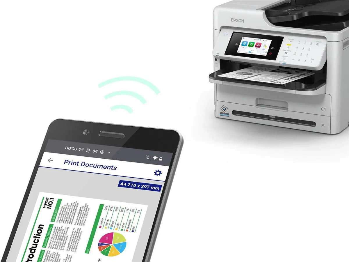 БФП А4 Epson WorkForce Pro WF-M5899DWF з Wi-Fi (C11CK76402) - мініатюра 7