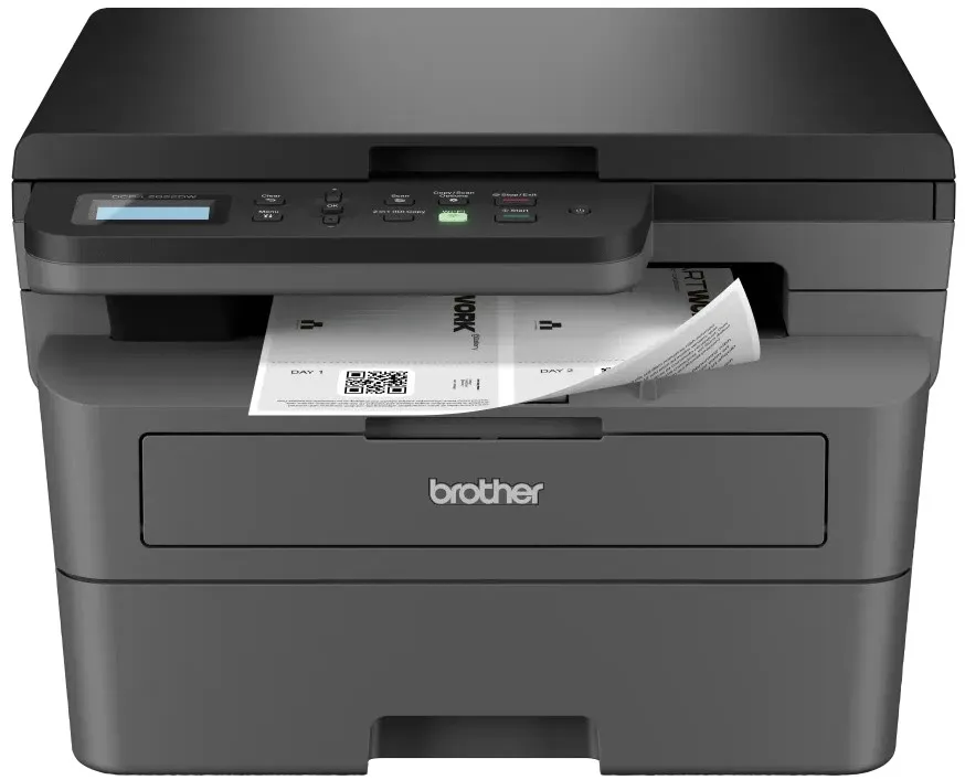 Багатофункційний пристрій А4 ч/б Brother DCP-L2622DW з Wi-Fi (DCPL2622DWYJ1) - мініатюра 2