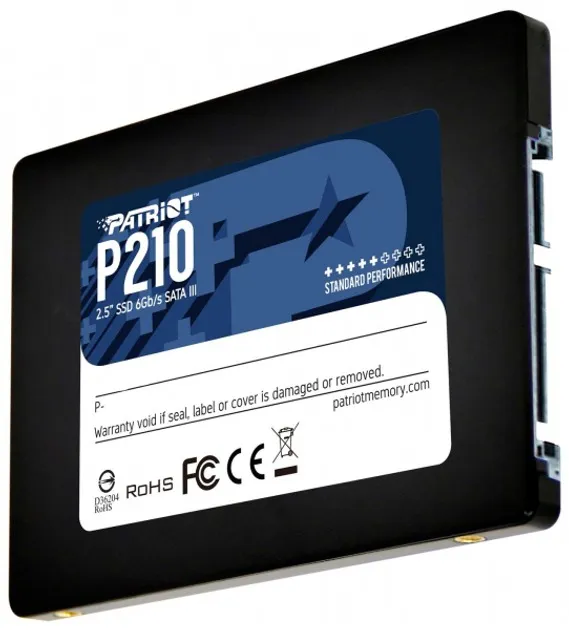 Накопичувач SSD  256GB Patriot P210 2.5" SATAIII TLC (P210S256G25) - мініатюра 4
