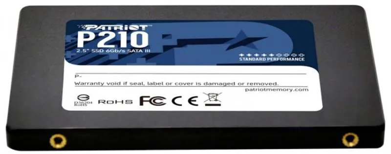 Накопичувач SSD  512GB Patriot P210 2.5" SATAIII TLC (P210S512G25) - мініатюра 2