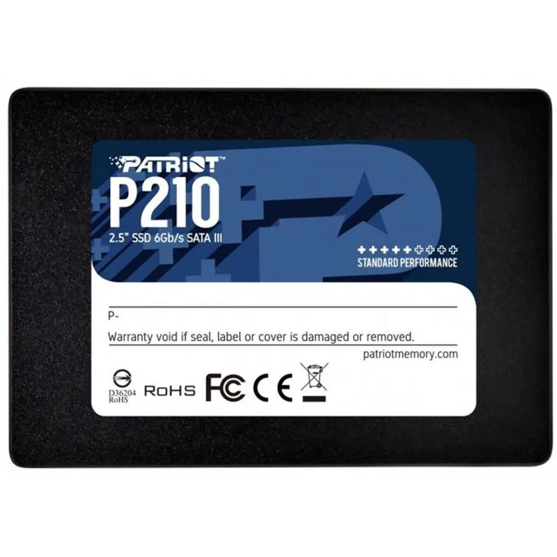 Накопичувач SSD 1TB Patriot P210 2.5" SATAIII TLC (P210S1TB25) - зображення 1