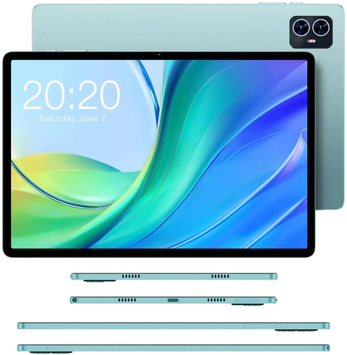 Планшет Teclast M50 8/128GB 4G Dual Sim Aqua Blue (M5H5CS/TL-112841) з чохлом та стілусом - мініатюра 8