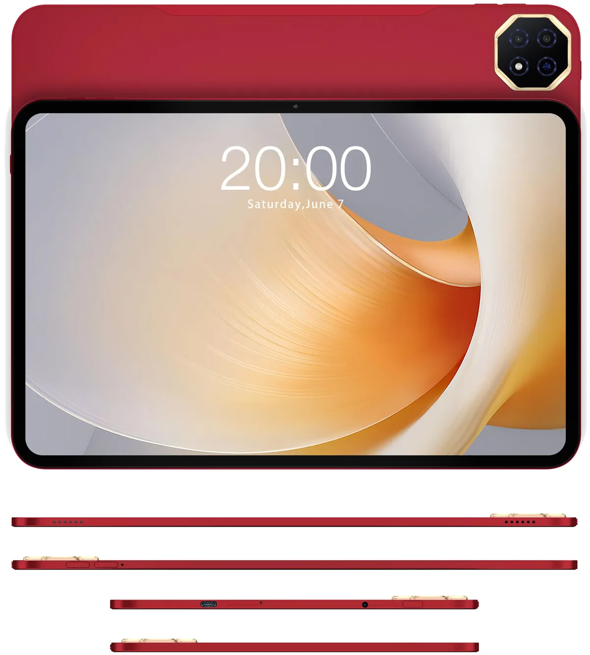 Планшет Teclast T65 Plus 8/256GB 4G Dual Sim Red (A3D4/TL-112939) - мініатюра 4