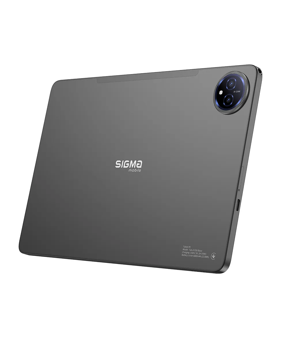 Планшет Sigma mobile Tab A1035 Basic Dark Grey - мініатюра 2