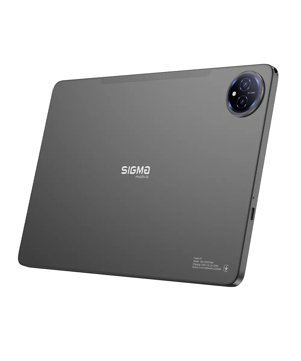 Планшет Sigma mobile Tab A1035 Max Dark Grey - мініатюра 2