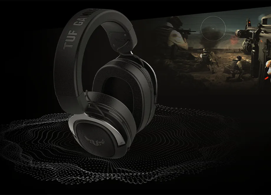 Гарнітура Asus TUF Gaming H3 Black (90YH028G-B1UA00) - мініатюра 11