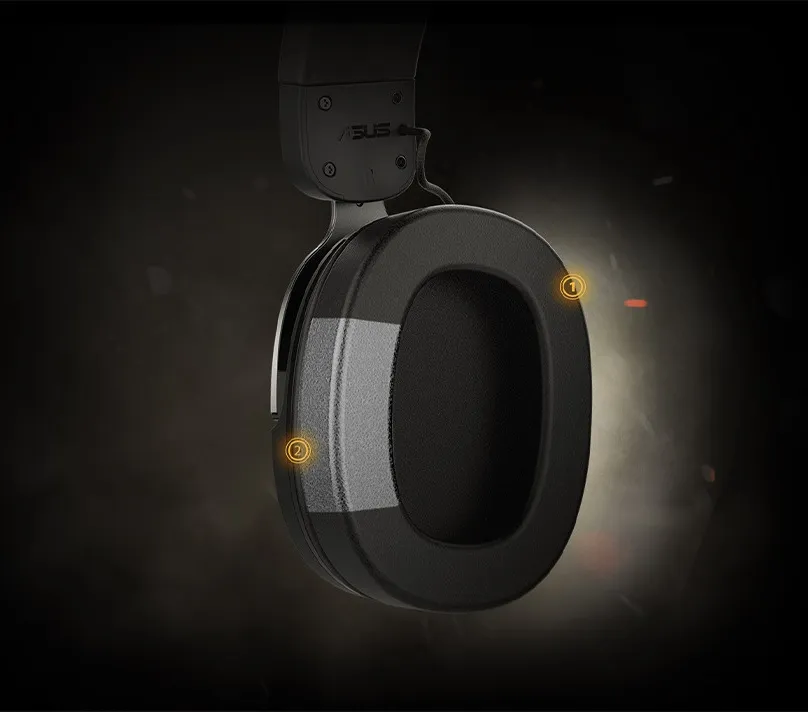Гарнітура Asus TUF Gaming H3 Black (90YH028G-B1UA00) - мініатюра 9