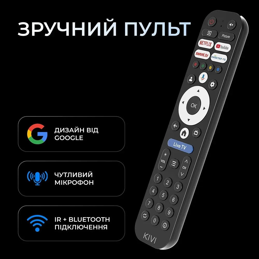 Телевізор Kivi 40F820KB - мініатюра 6