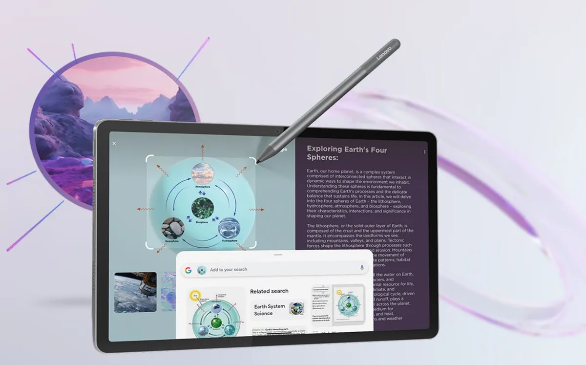 Планшет Lenovo Idea Tab Plus TB361FU 8/256GB Luna Grey + Pen (ZAG70055UA) - мініатюра 13