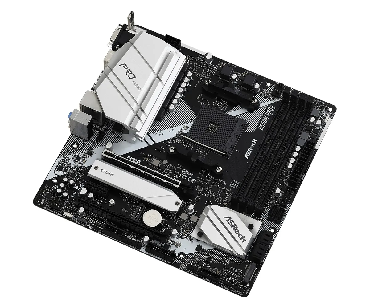 Материнська плата ASRock B550M Pro4 Socket AM4 - мініатюра 2