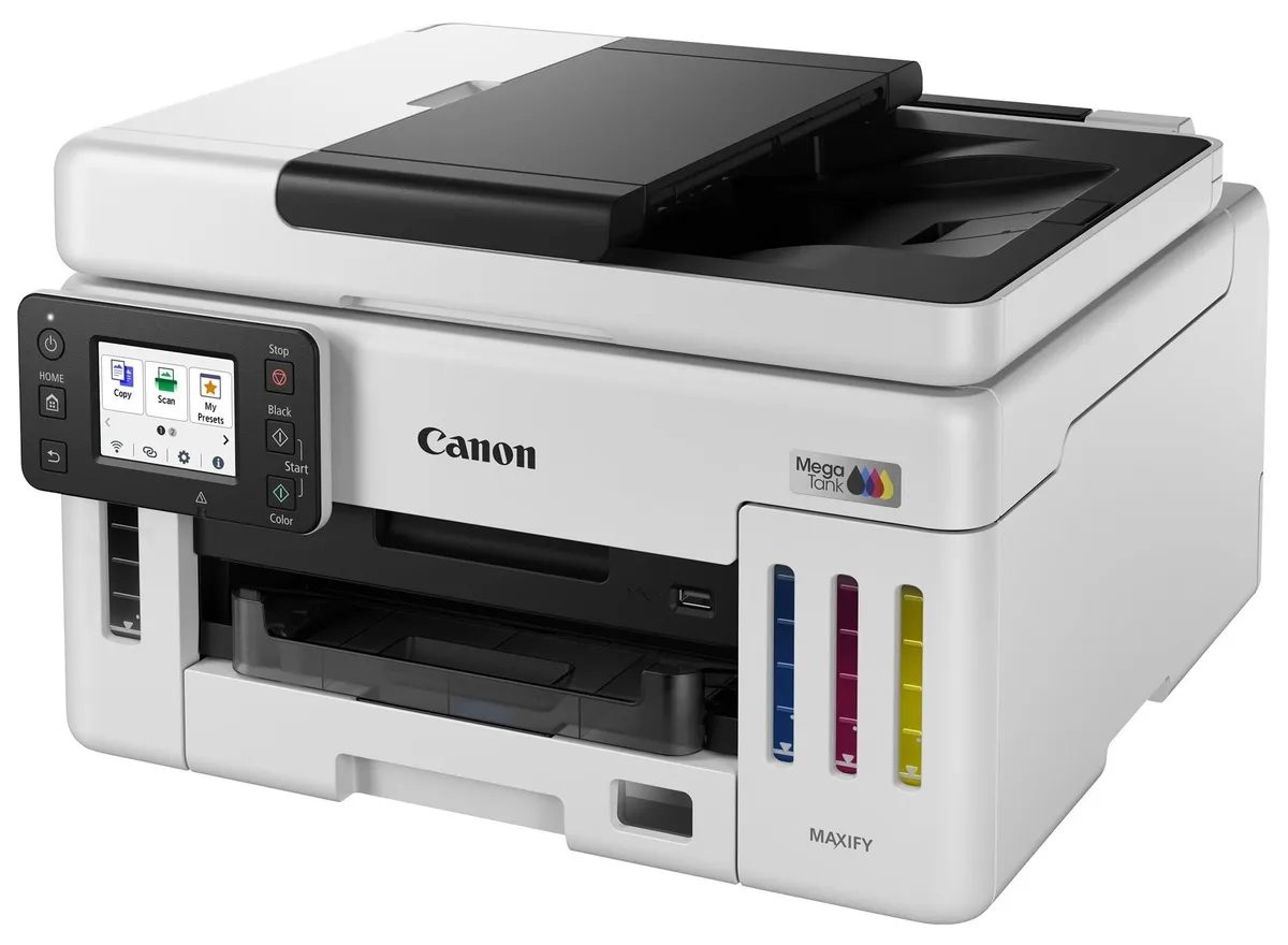 Багатофункційний пристрій А4 кол. Canon Maxify GX6140 з Wi-Fi (6882C009) - мініатюра 2