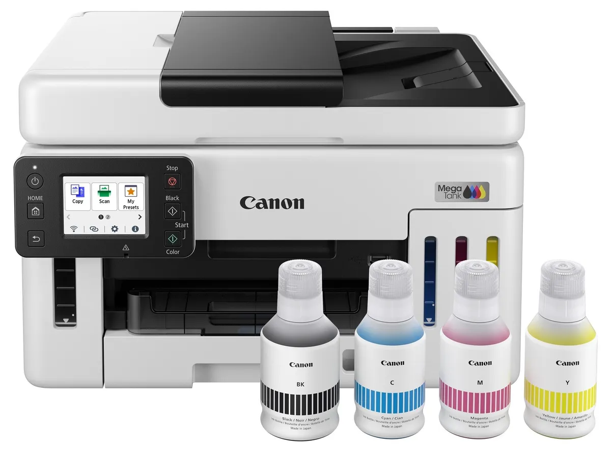 Багатофункційний пристрій А4 кол. Canon Maxify GX6140 з Wi-Fi (6882C009) - мініатюра 3