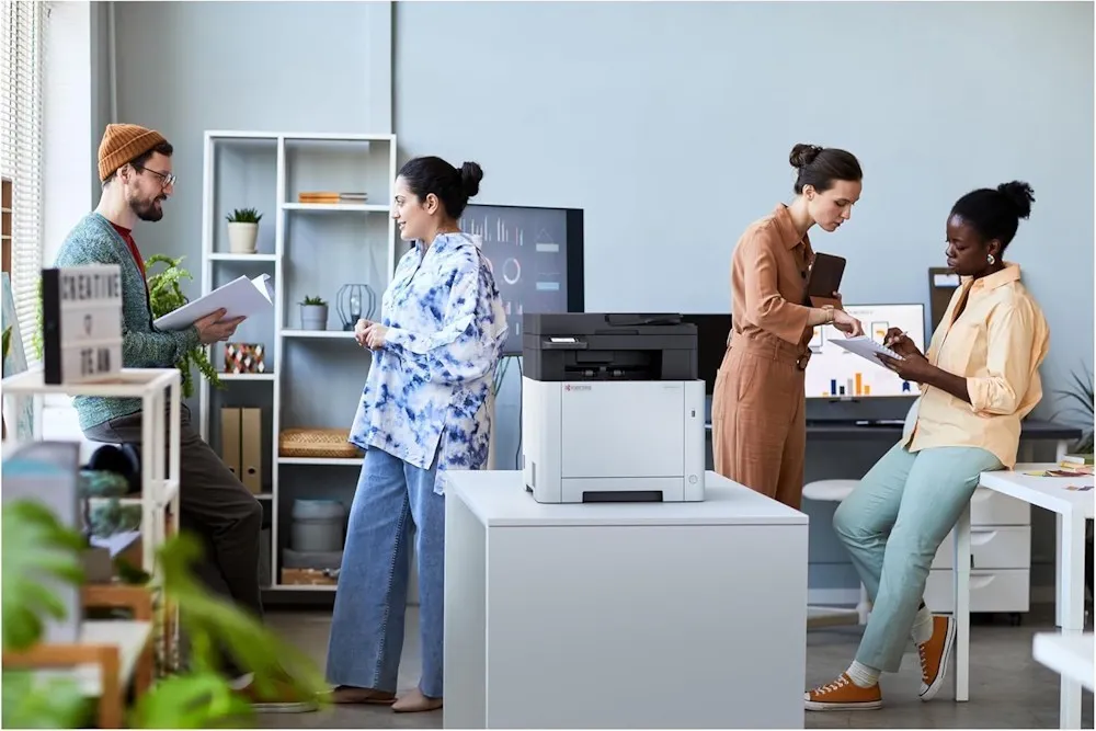 Багатофункційний пристрій A4 кол. Kyocera EcoSys MA2600cfx (110C0F3NL0) - мініатюра 6