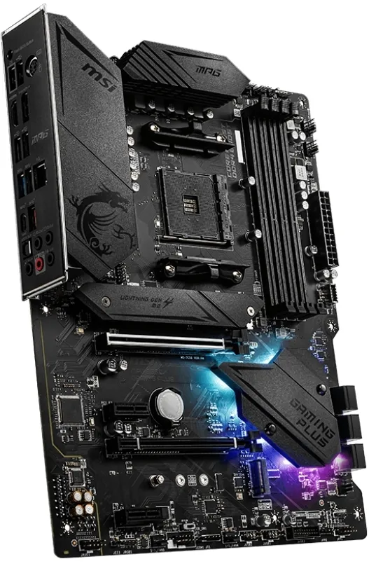 Материнська плата MSI MPG B550 Gaming Plus Socket AM4 - мініатюра 2
