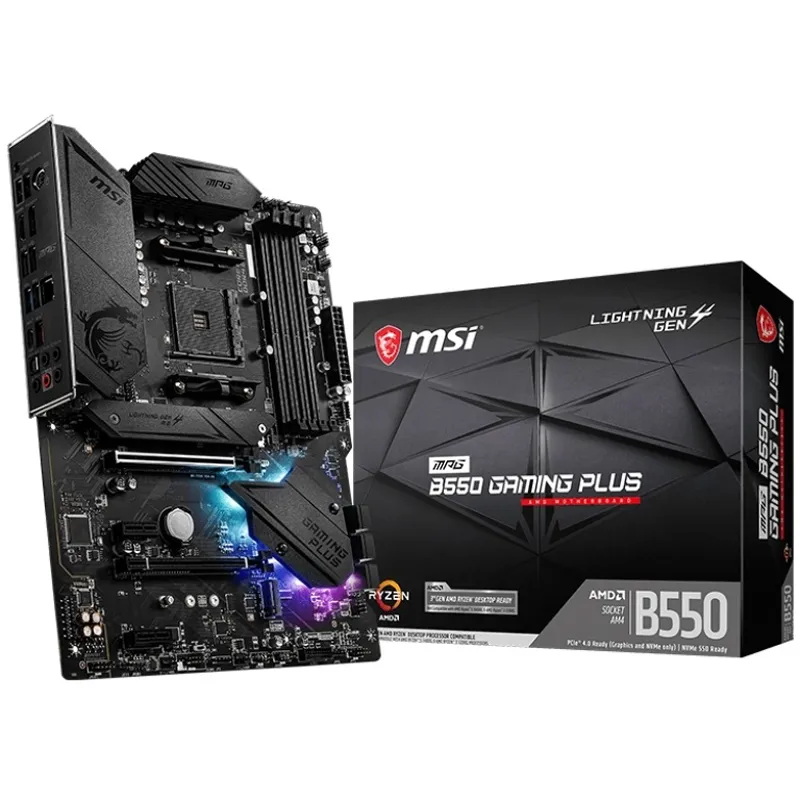 Материнська плата MSI MPG B550 Gaming Plus Socket AM4 - мініатюра 6