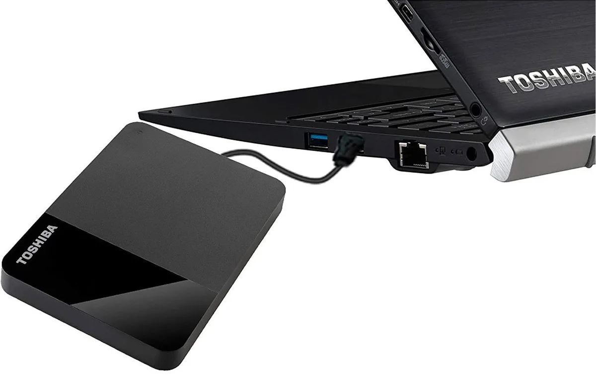 Зовнішній жорсткий диск 2.5" USB 1.0TB Toshiba Canvio Ready Black (HDTP310EK3AA) - мініатюра 4