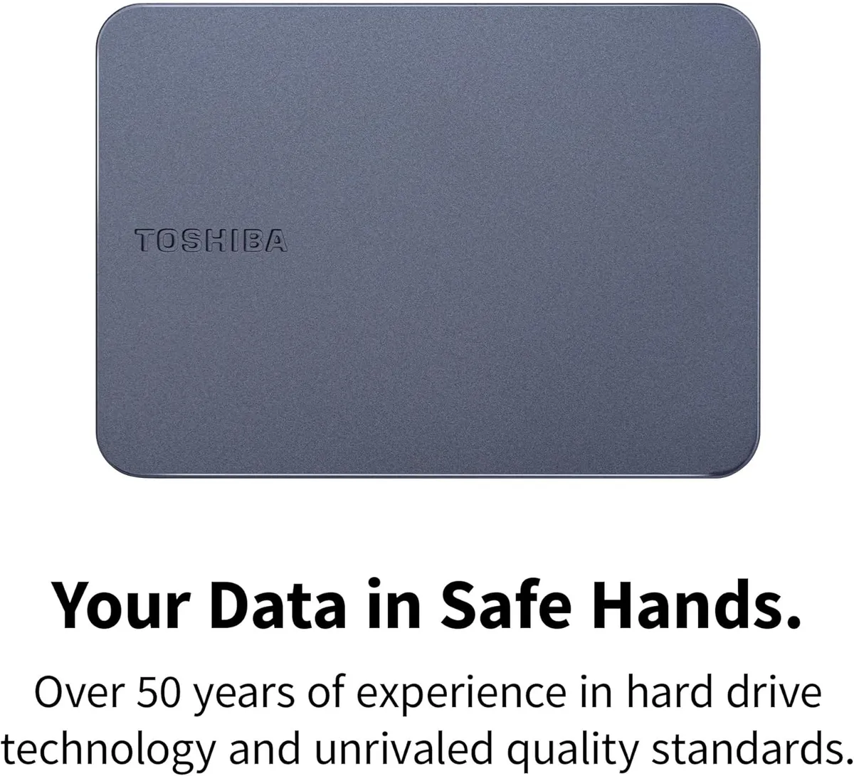 Зовнішній жорсткий диск 2.5" USB 2.0TB Toshiba Canvio Gaming Dark Grey (HDTX220EK3AA) - мініатюра 6