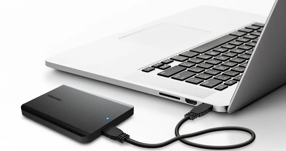 Зовнішній жорсткий диск 2.5" USB 2.0TB Toshiba Canvio Basics EXCL Black (HDTB520MK3AA) - мініатюра 6