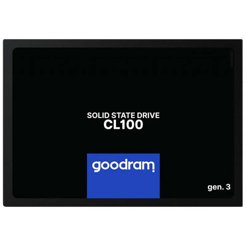 Накопичувач SSD  120GB Goodram CL100 GEN.3 2.5" SATAIII TLC (SSDPR-CL100-120-G3) - зображення 1