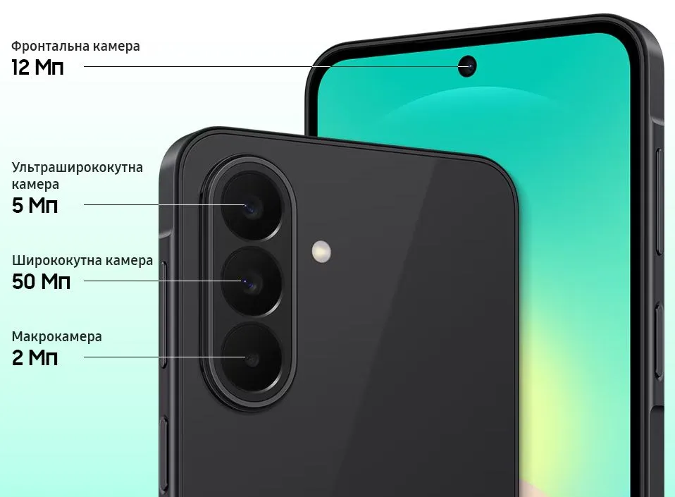Смартфон Samsung Galaxy A27 5G 6/128GB Black (SM-A276BZKBEUC) - мініатюра 18