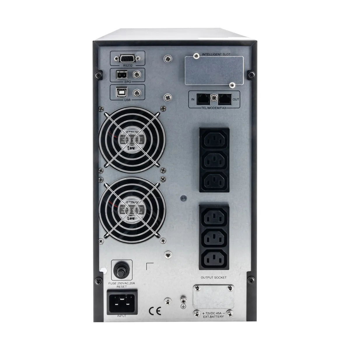 Джерело безперебійного живлення LogicPower Smart-UPS LogicPower-2000 PRO (with battery) - мініатюра 3