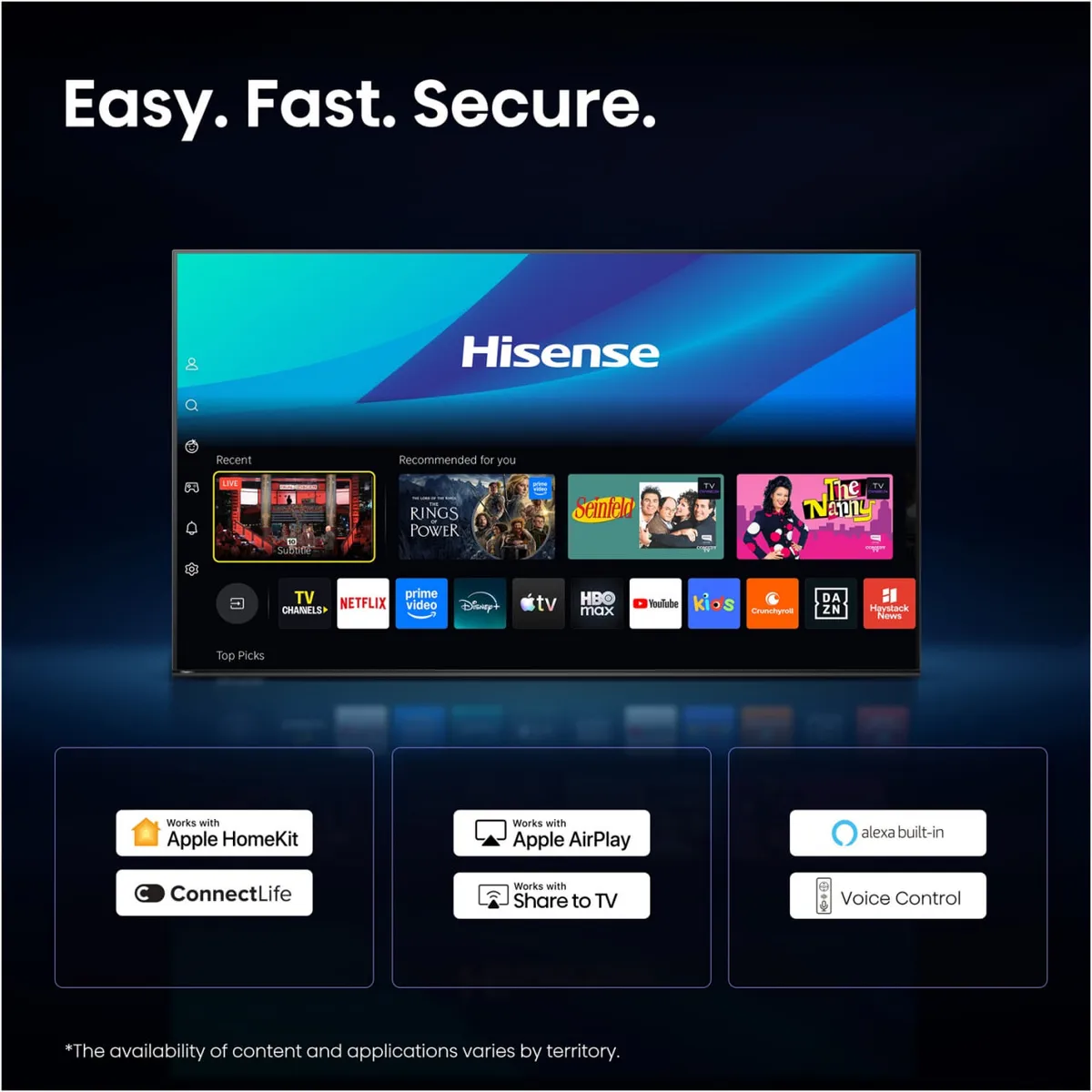 Телевізор Hisense 43A6S - мініатюра 9