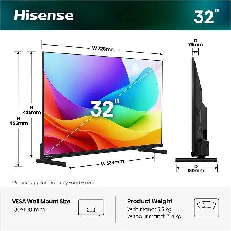 Телевізор Hisense 32A5S - мініатюра 11