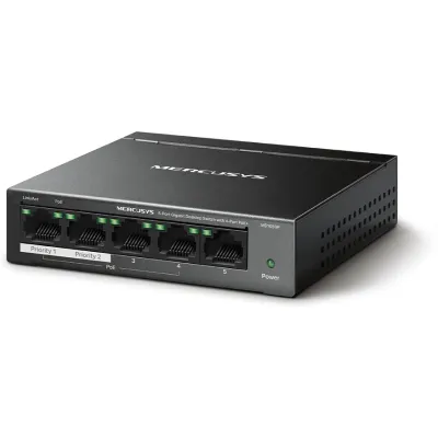 Комутатор Mercusys MS105GP - мініатюра 2