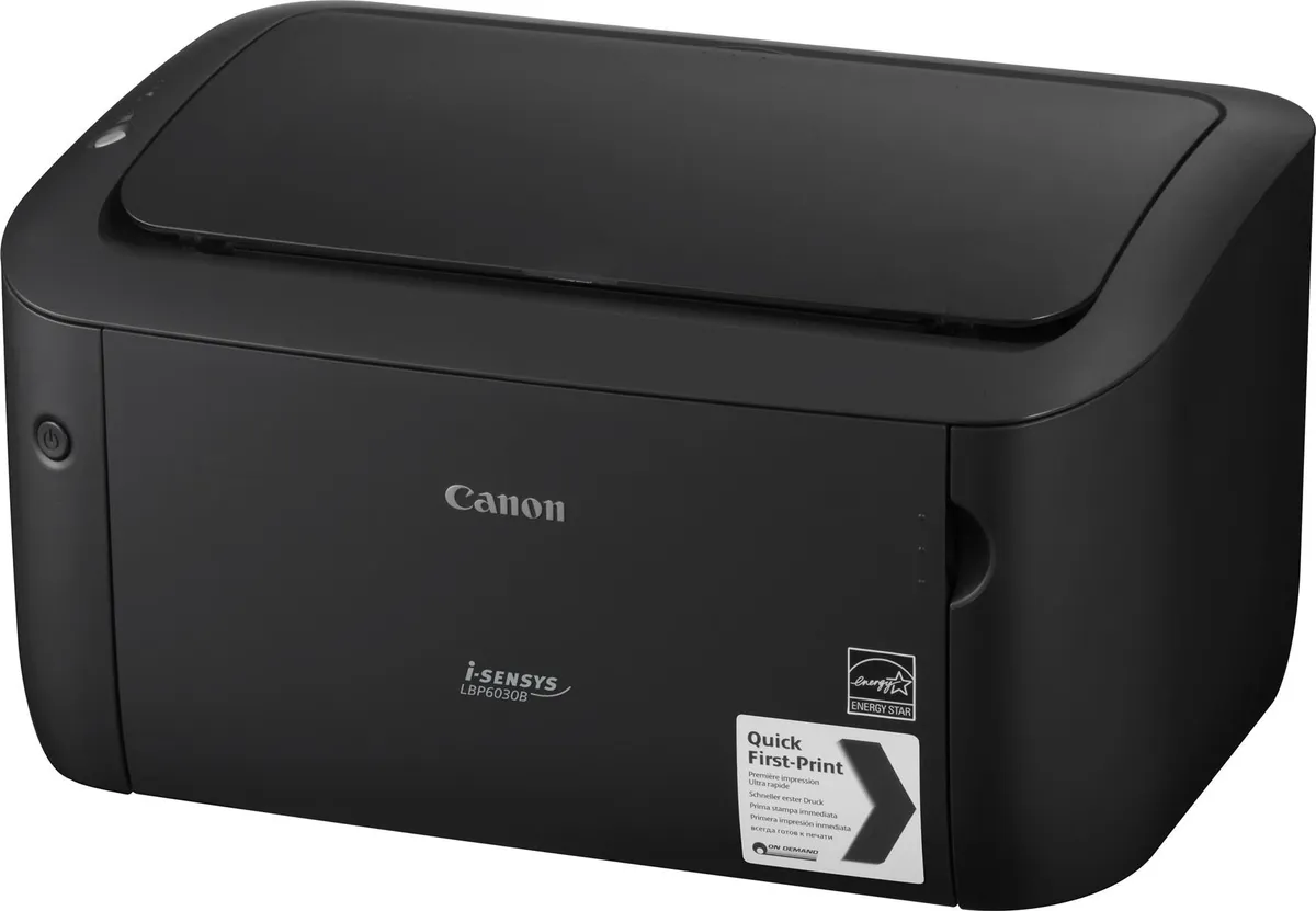 Принтер А4 Canon i-SENSYS LBP6030B (8468B042AA) + 2 картриджа Canon 725 - зображення 1