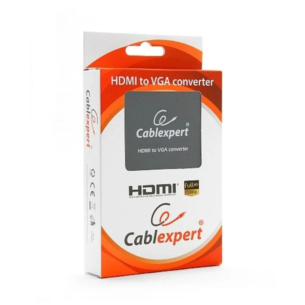 Конвертер HDMI-VGA Gembird DSC-HDMI-VGA-001 - мініатюра 2