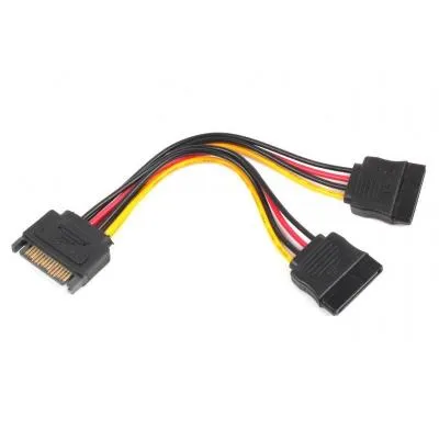 Кабель живлення SATA power 0.15m Cablexpert (CC-SATAM2F-01) - мініатюра 2
