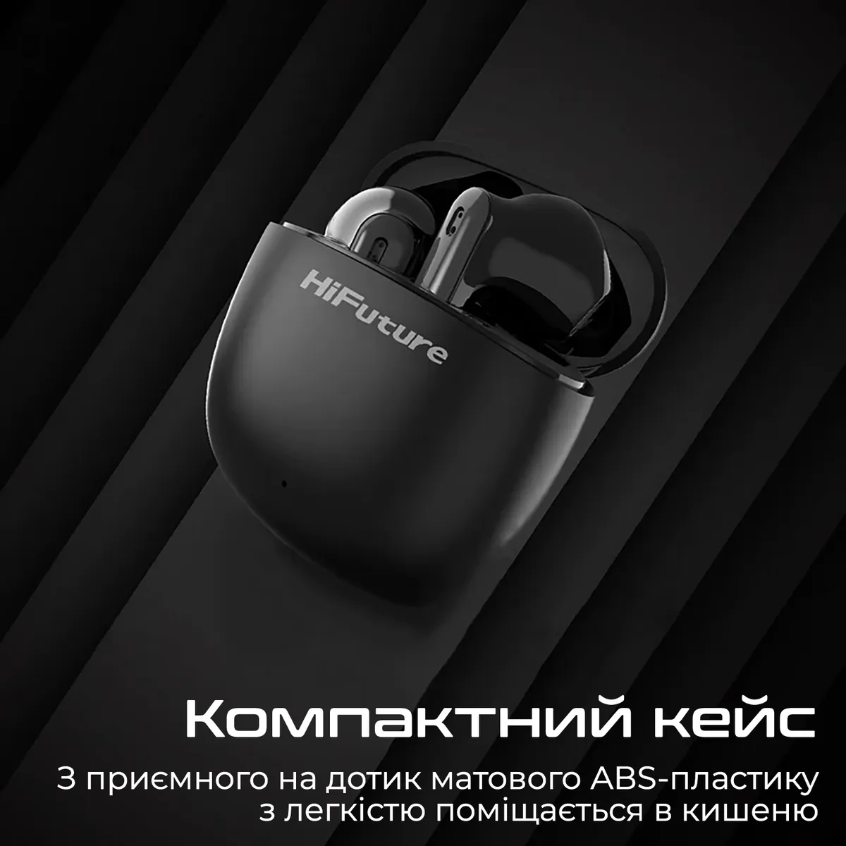 Bluetooth-гарнітура HiFuture ColorBuds2 Black (colorbuds2.black) - мініатюра 5