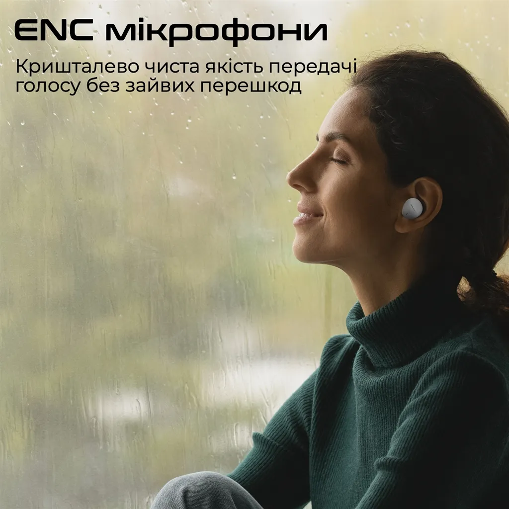 Bluetooth-гарнітура HiFuture OlymBuds3 Black (olymbuds3.black) - мініатюра 4